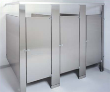 Stainless Steel Toilet Partitions