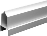 Aluminum 1.25 inch Headrail Over Pilaster Type