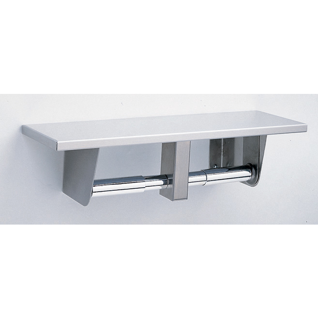 2840 Surface Mounted Toilet Paper Holder w/Shelf